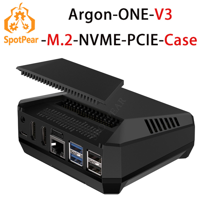 Caja Argon ONE V3 M.2 NVME par - Turing Pi 2 reseña y precio